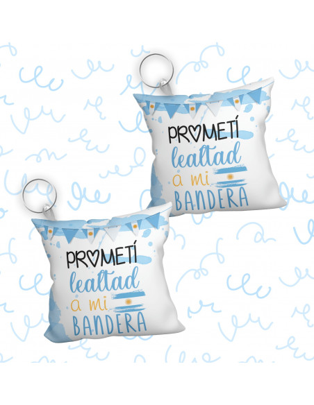 Plantillas pines y llavero Lealtad a la Bandera