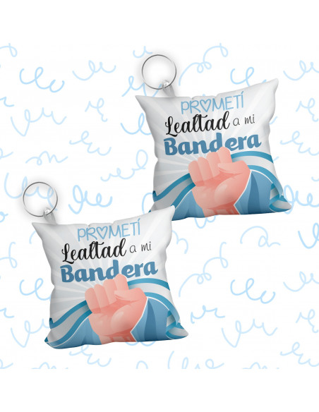 Plantillas pines y llavero Lealtad a la Bandera