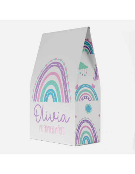 Bolsitas Imprimible - Arcoiris