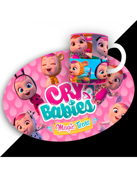 PACK DE 25 PLANTILLAS DE INDIVIDUAL REDONDO + TAZA