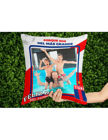 ALMOHADONES FOTO DIA DEL PADRE FUTBOL