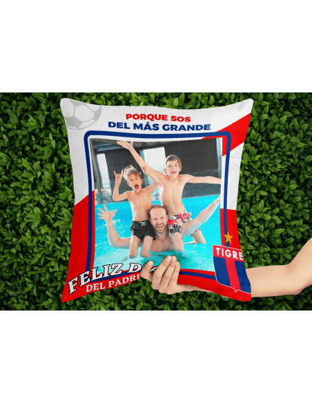 ALMOHADONES FOTO DIA DEL PADRE FUTBOL