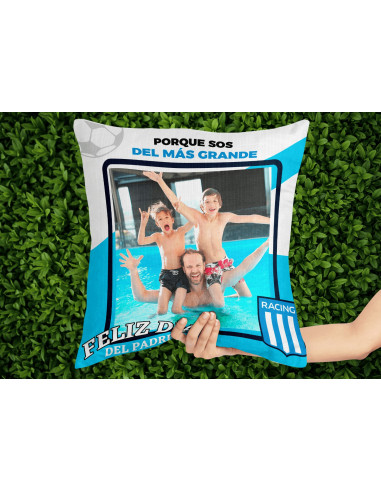 ALMOHADONES FOTO DIA DEL PADRE FUTBOL