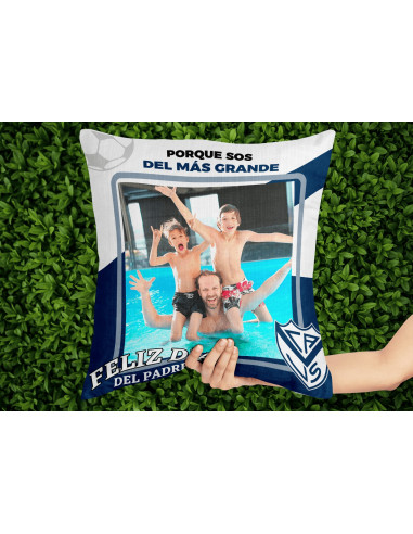 ALMOHADONES FOTO DIA DEL PADRE FUTBOL