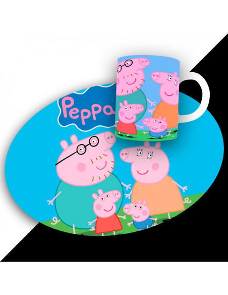 PACK DE 25 PLANTILLAS DE INDIVIDUAL REDONDO + TAZA