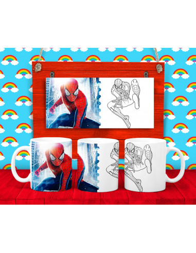 25 DISEÑOS DE TAZAS PARA COLOREAR
