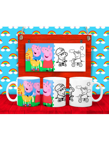 25 DISEÑOS DE TAZAS PARA COLOREAR
