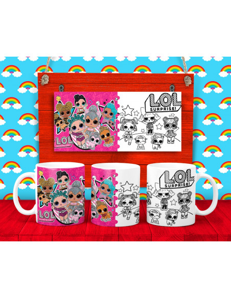 25 DISEÑOS DE TAZAS PARA COLOREAR