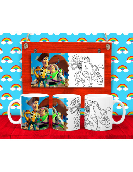 25 DISEÑOS DE TAZAS PARA COLOREAR