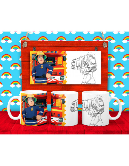 25 DISEÑOS DE TAZAS PARA COLOREAR