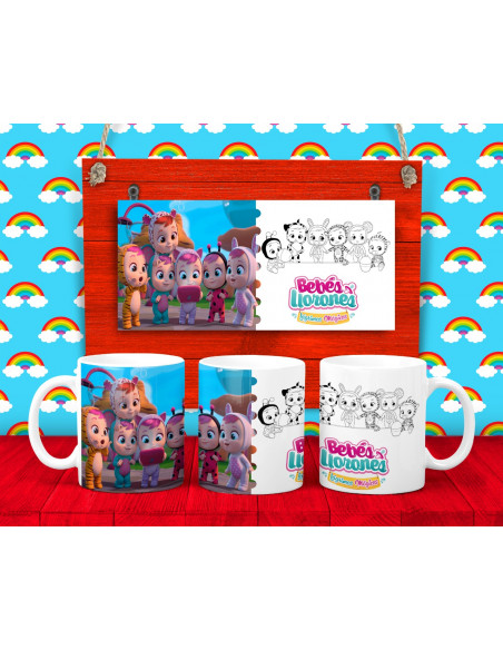 25 DISEÑOS DE TAZAS PARA COLOREAR