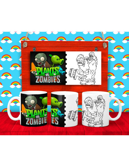 25 DISEÑOS DE TAZAS PARA COLOREAR