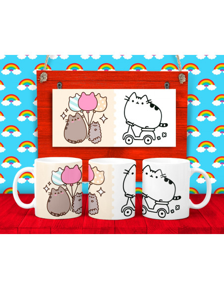 25 DISEÑOS DE TAZAS PARA COLOREAR