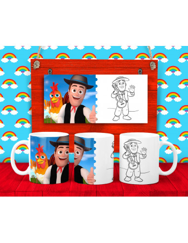 25 DISEÑOS DE TAZAS PARA COLOREAR