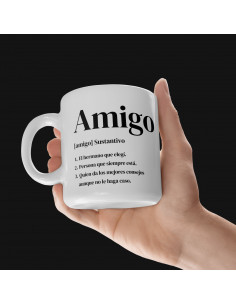 Taza foto día del amigo