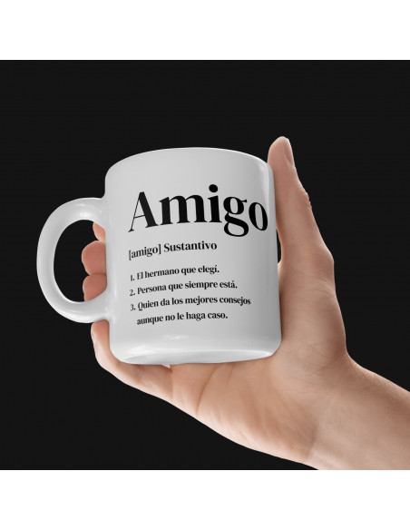 Taza foto día del amigo