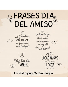 Frases Día del Amigo