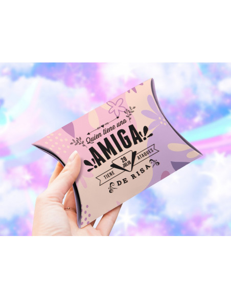 12 DISEÑOS PARA CAJA ALMOHADITA DIA DEL AMIGO