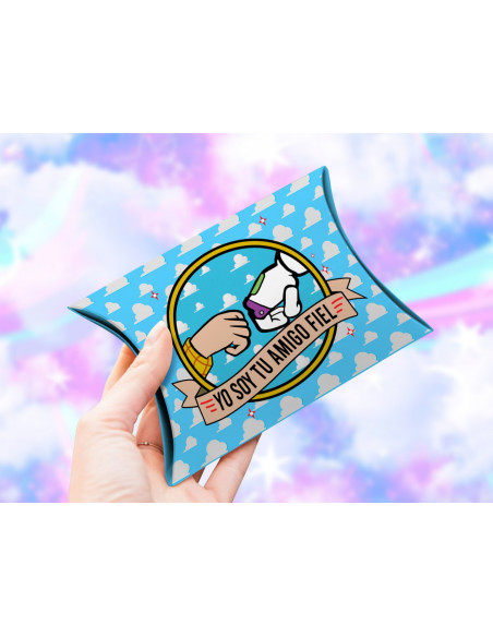 12 DISEÑOS PARA CAJA ALMOHADITA DIA DEL AMIGO