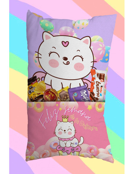 ALMOHADONES CON BOLSILLO SEMANA DE LA DULZURA