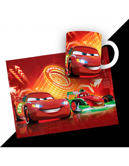 PACK DE 25 PLANTILLAS DE INDIVIDUAL RECTANGULAR + TAZA