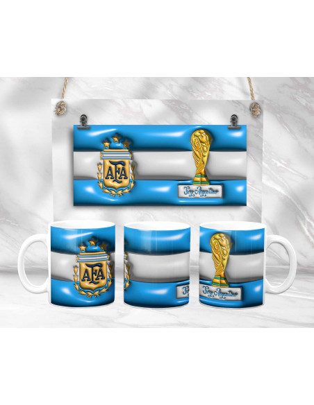 Taza 3D ARGENTINA
