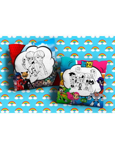 42 DISEÑOS DE ALMOHADONES PARA PINTAR