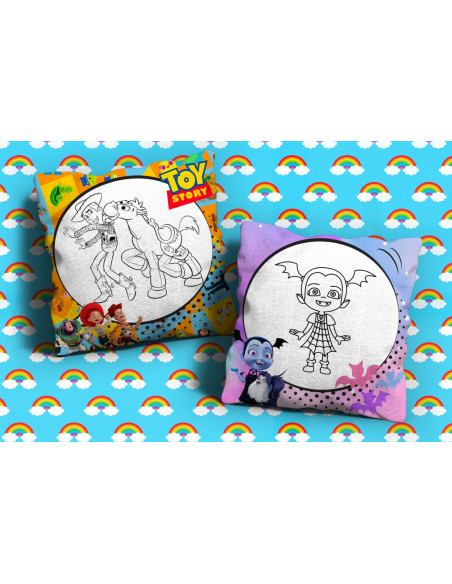 42 DISEÑOS DE ALMOHADONES PARA PINTAR