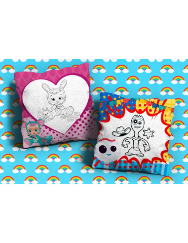 42 DISEÑOS DE ALMOHADONES PARA PINTAR