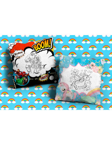 42 DISEÑOS DE ALMOHADONES PARA PINTAR