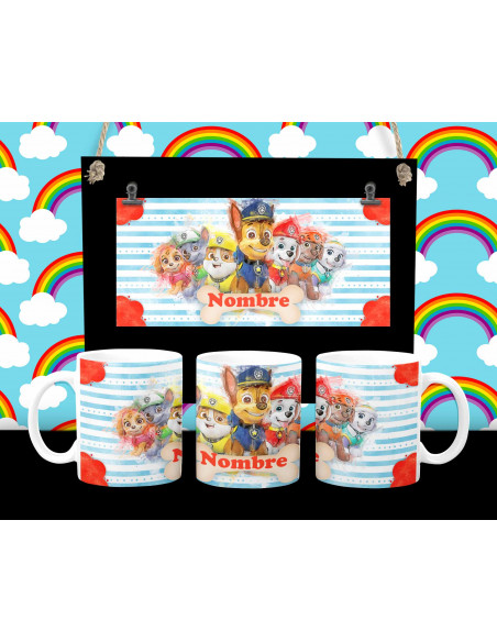 20 PLANTILLAS PARA TAZAS INFANTILES