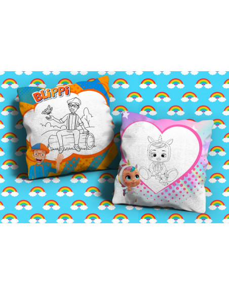 42 DISEÑOS DE ALMOHADONES PARA PINTAR