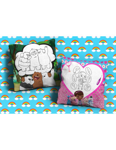 42 DISEÑOS DE ALMOHADONES PARA PINTAR