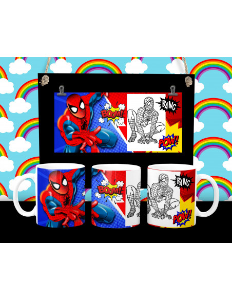 PLANTILLAS PARA TAZAS INFANTILES PINTAR COLOREAR