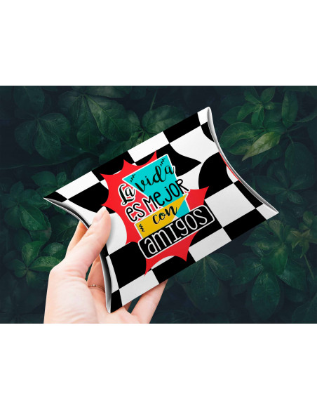 copy of Caja almohada día del amigo flork