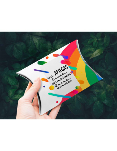 copy of Caja almohada día del amigo...