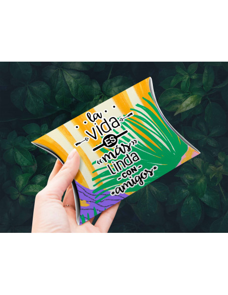 copy of Caja almohada día del amigo flork