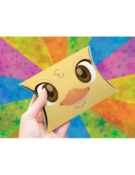 KIT IMPRMIBLE DE 12 MODELOS DE CAJITAS ALMOHADA DIA DEL NIÑO