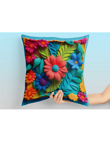 Almohadones Floreado 3d Almohadones Floreado 3d