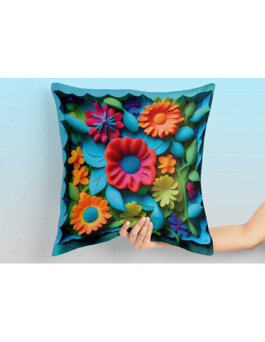 Almohadones Floreado 3d Almohadones Floreado 3d