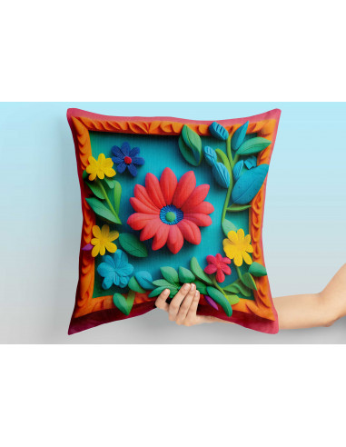 Almohadones Floreado 3d Almohadones Floreado 3d