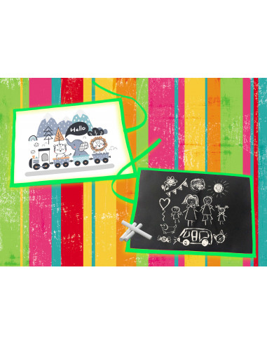 24 modelos de Pizarras infantiles...