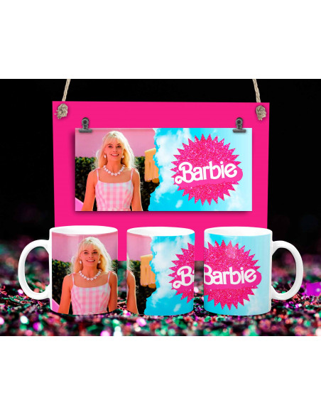 Taza Barbie