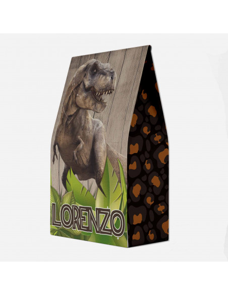 Bolsitas Imprimible - Dinosaurio