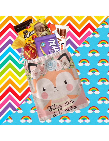 55 DISEÑOS PARA BOLSITAS INFANTILES-DÍA DEL NIÑO