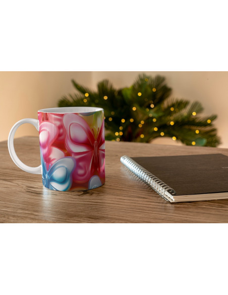 Taza 3D Mariposas