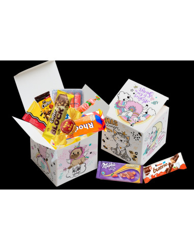 24 DISEÑOS PARA CAJA CUBO SUBLIMADA