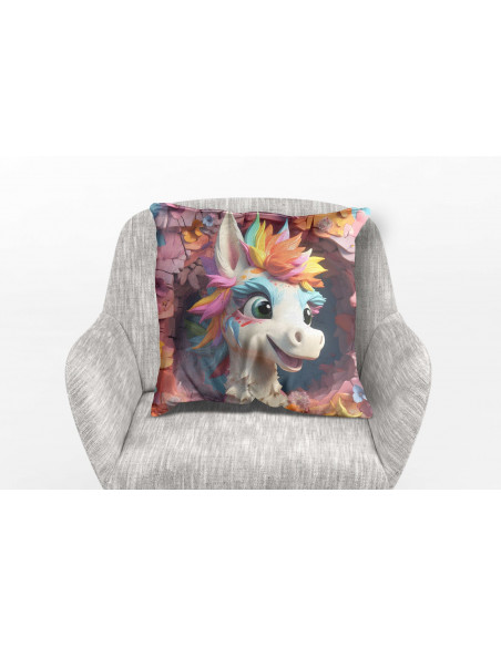 Almohadones 3d Unicornio