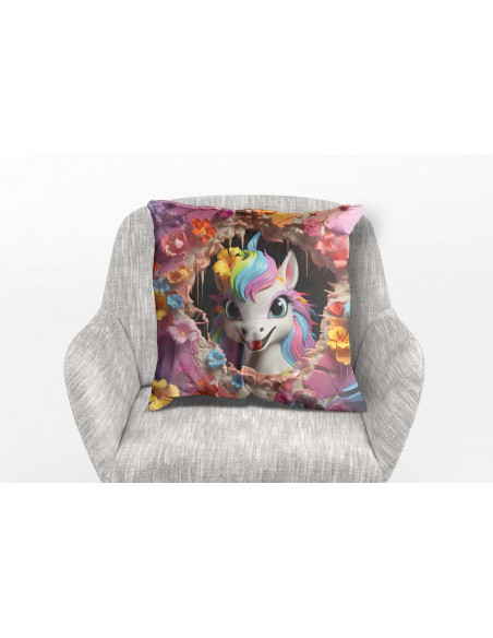 Almohadones 3d Unicornio
