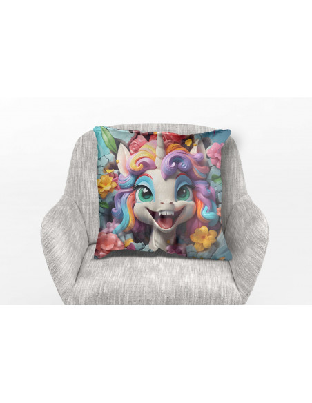Almohadones 3d Unicornio